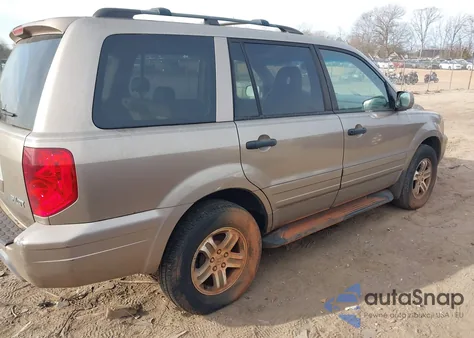 2003 Honda Pilot Ex-L из США, поврежденный, VIN 2HKYF18583H618892